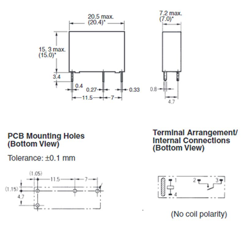 ESQUEMA RELÉ 12V DC