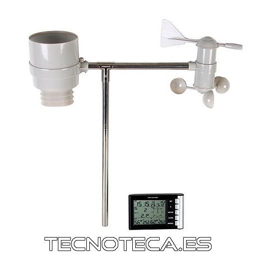 WS1060. Estacion metereologica inalámbrica con reloj DCF - Imagen 2