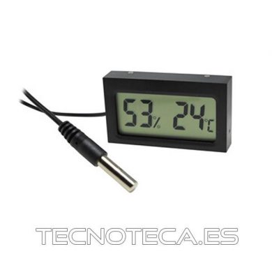 11.817. Termómetro e higrómetro electrónico digital.