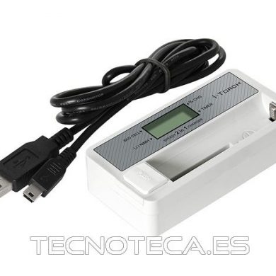 CAR228. Cargador de pilas NI-CD, NI-MH Litio