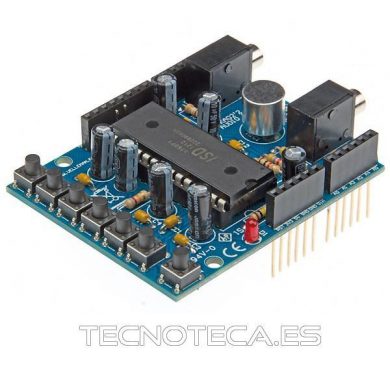 WPSH02. Shield audio para Arduino®
