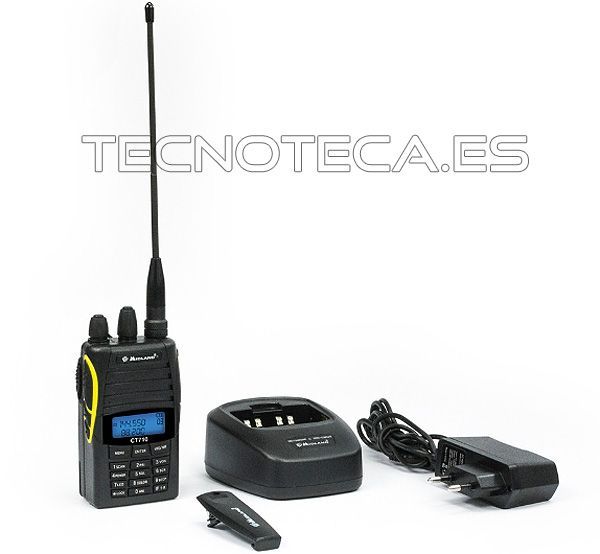 Emisora de mano ALAN CT-710 doble banda VHF/UHF - Imagen 3