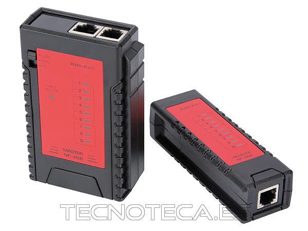 VTLAN6. Comprobador de cable LAN RJ45/12/11/10 - Imagen 2
