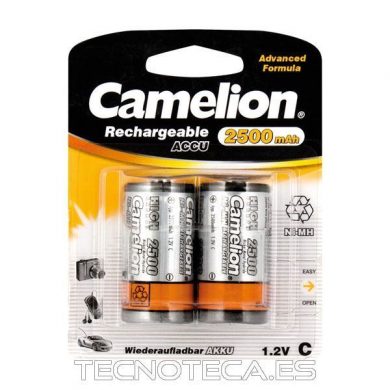 Pila recargable NI-MH C R14 2,5Ah. BAT374