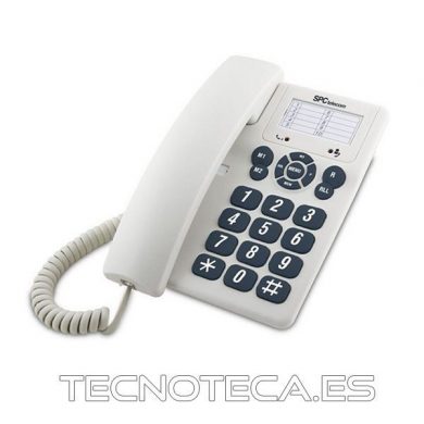 SPC 3602B. Telefono ORIGINAL 3 M ML LCD Blanco