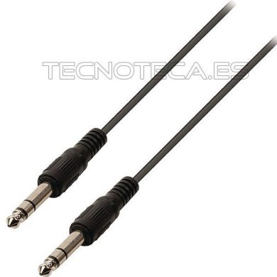 VLAP23000B20. Cable jack 6,35 estereo 2 metros