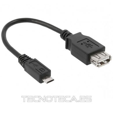 WIR905. Adaptador USB H a MICRO USB M OTG