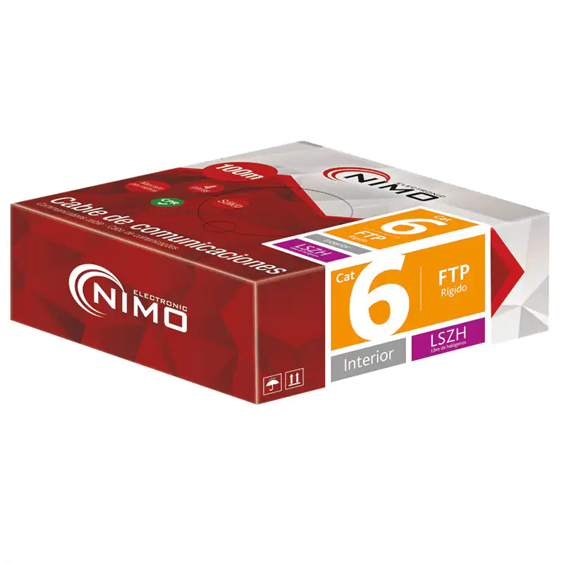 WIR9078/1. Cable para datos FTP Cat.6 rigido, 1m - Imagen 2