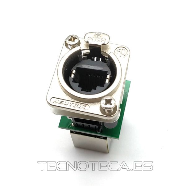 NE8FDP. Conector CHASIS METAL RJ45 - Imagen 2