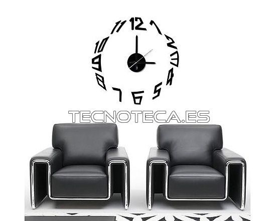 WCS5. Reloj de pared autoadhesivo de gran tamaño - Imagen 2