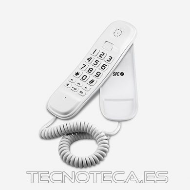 SPC 3601B. Telefono monopieza SPC en BLANCO