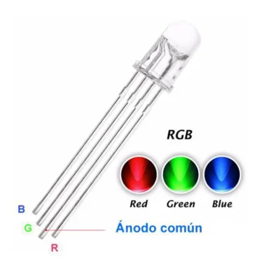 LED RGB de 5 mm