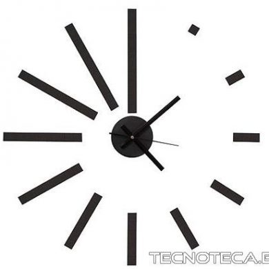 WCS4. Reloj de pared autoadhesivo de gran tamaño
