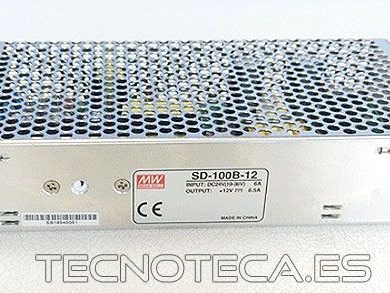 SD-100B-12. Convertidor DC/DC MEAN WELL 24 12V