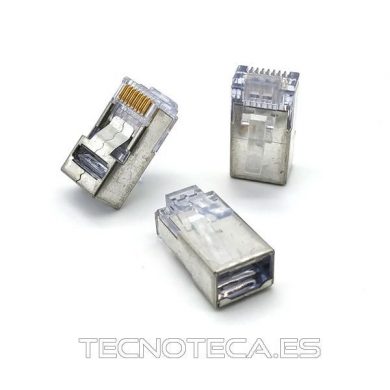 SCHCO107. Conector RJ45 CAT6 22 a 28 AWG guia