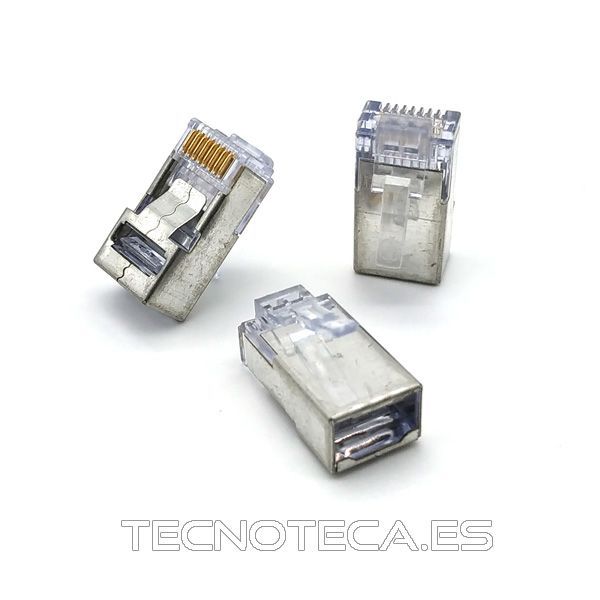 SCHCO107. Conector RJ45 CAT6 22 a 28 AWG guia