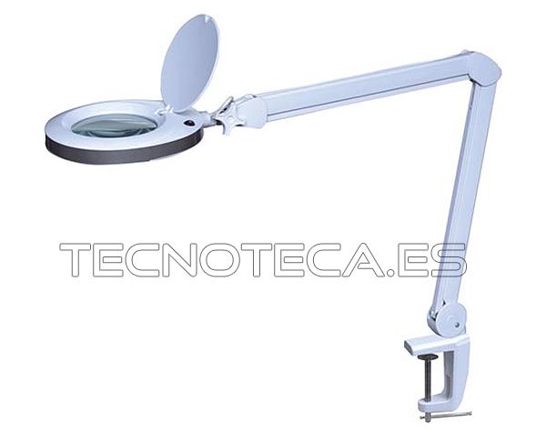 VTLLAMP4W. Lampara lupa con 80 LEDs 8 dioptrias 8W