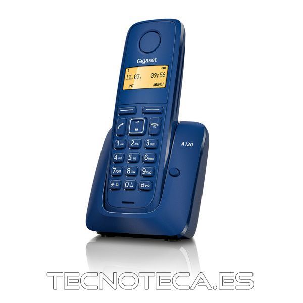 GIGASET A120. Telefono inalambrico en AZUL