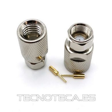 9349. Conector tipo "F" de roscar