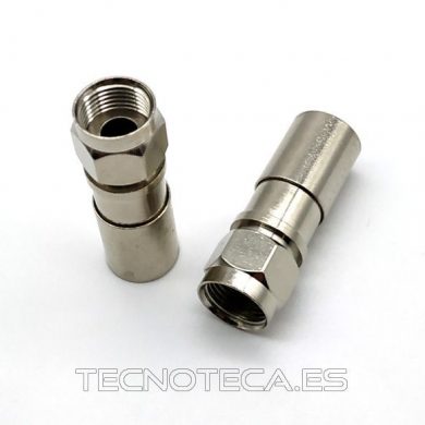 4104. Conector "F" para crimpar