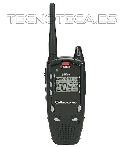 445BT. Emisora de mano PMR446 BLUETOOTH