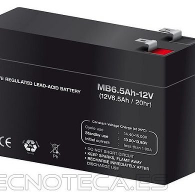 BAT313. Bateria de plomo 12V 6Ah