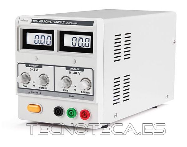 LABPS3003. Fuente de laboratorio lineal 0-30VDC 3A