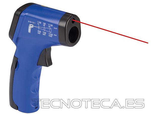 DEM100. Termometro por infrarrojo laser -50º/330ºC - Imagen 2