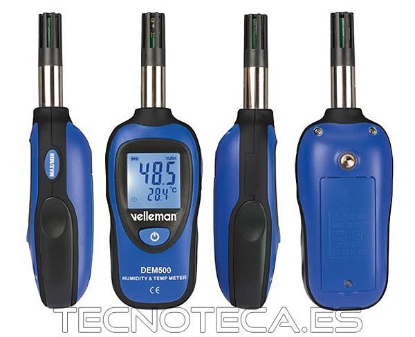 DEM500. Medidor mini de temperatura y humedad - Imagen 2