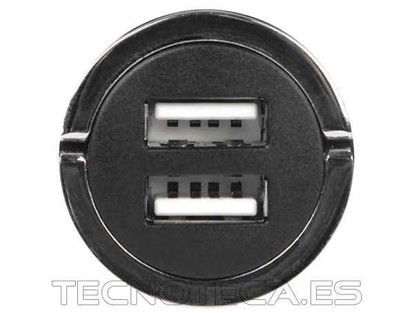 CARSUSB18. Cargador coche 12/24V 5V/3,1A dos USB - Imagen 2