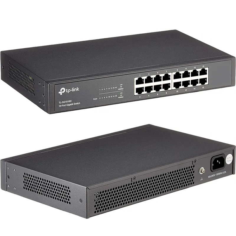 TL-SG1016D. Switch de 16 puertos gigabit
