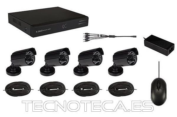 CCTVSET2. Kit de videovigilancia con 4 cámaras - Imagen 3