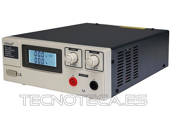 LABPS3020SM. Fuente de laboratorio 0-30V 20A