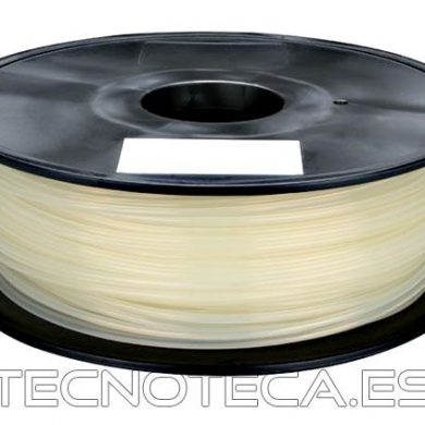 ABS175N1. Filamento ABS 1,75 mm natural 1 Kg