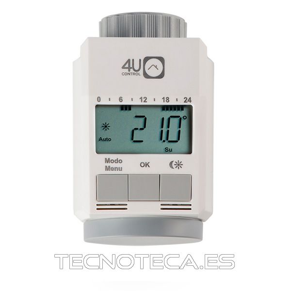 Cabezal termostatico electronico €asy para radiador - Imagen 2