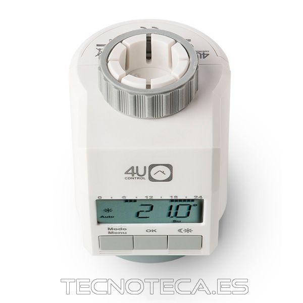 Cabezal termostatico electronico €asy para radiador - Imagen 3
