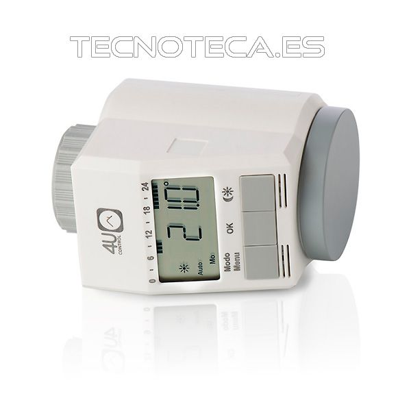 Cabezal termostatico electronico €asy para radiador - Imagen 4