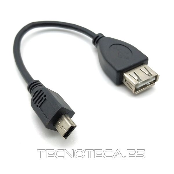 OTG-MNB2. Conexion MINI USB A M a USB H OTG