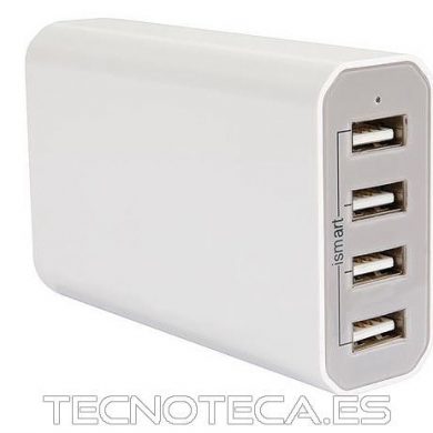 PSSEUSB20W. Cargador 4 puertos USB 7,2A 36W