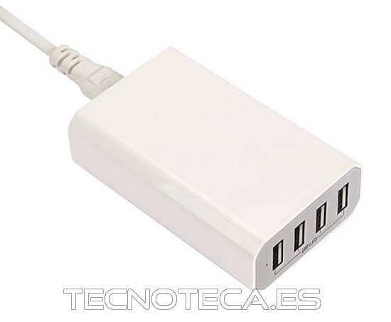 PSSEUSB20W. Cargador 4 puertos USB 7,2A 36W - Imagen 2