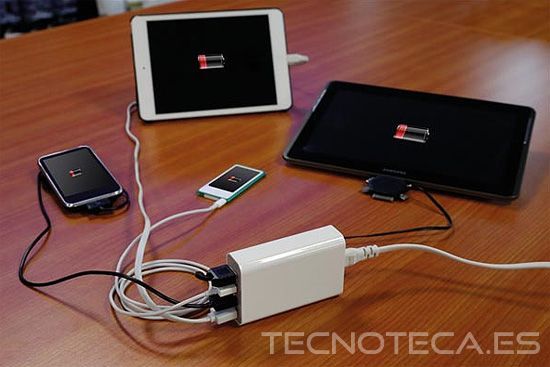 PSSEUSB20W. Cargador 4 puertos USB 7,2A 36W - Imagen 3