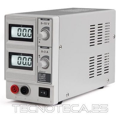 LABPS1503. Fuente de aliemntacion 0-15VDC 0-3A