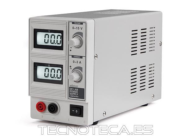 LABPS1503. Fuente de aliemntacion 0-15VDC 0-3A
