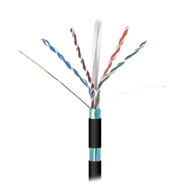 WIR9072/1. Cable CAT-6 FTP 1 metro en negro