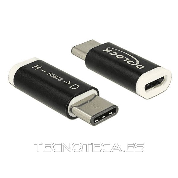 65678. Adaptador MICRO USB a USB TIPO C