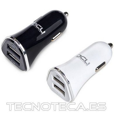 36100300. Cargador coche 12/24V 5V/4,2A dos USB 21W