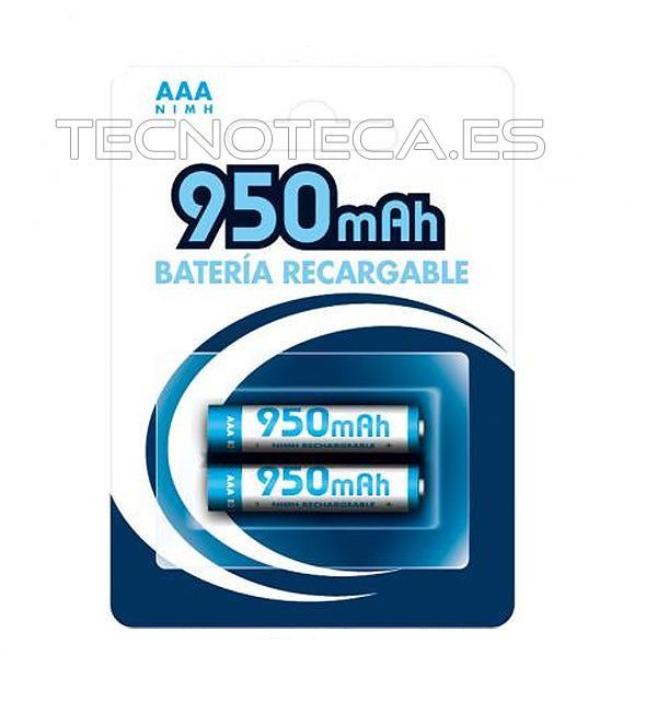Pila recargable NI-MH AAA 950mAh. BAT272