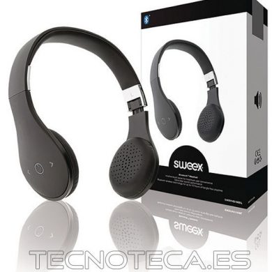 Auriculares de diadema BLUETOOTH negro (SWBTHS100BL)