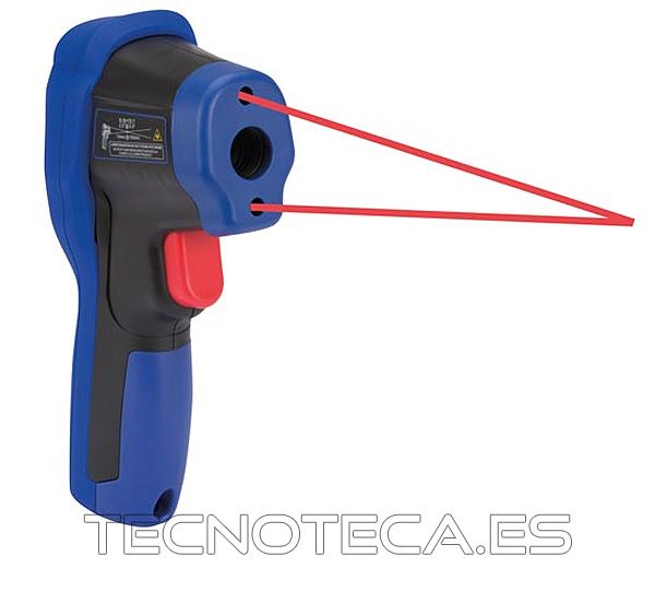 DEM102. Termometro por infrarrojo laser -50º/500ºC - Imagen 3