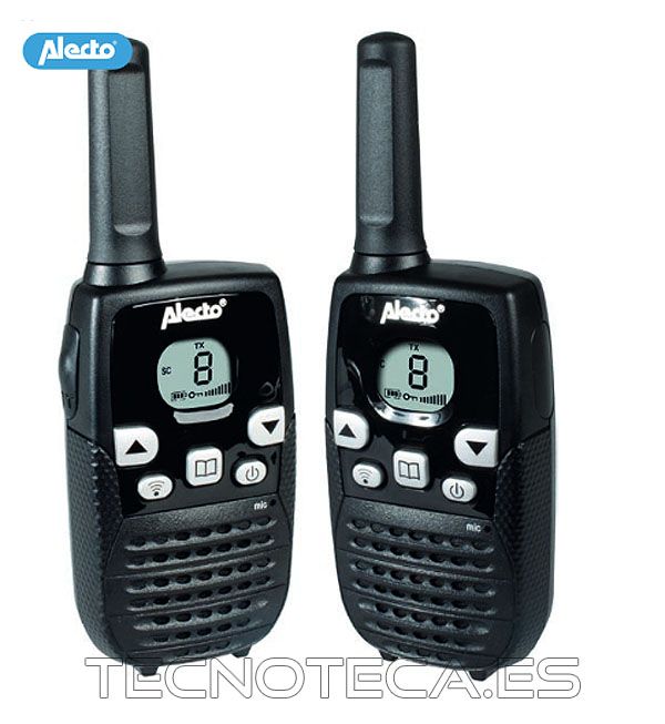 WALKIE021. Emisora de mano PMR446 8 can. a pilas (pareja)